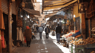 Marrakech Medina Memoirs: Wanderings in Morocco